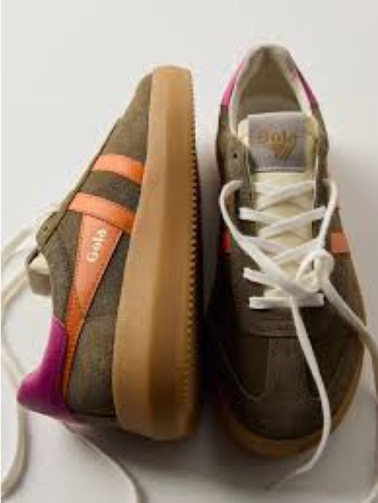 Gola Shoes - Gola Athena Sneakers in green size 7
